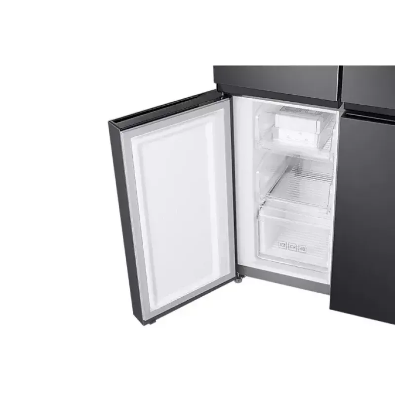 Frigorífico side-by-side Samsung RF48A401EB4/EO de instalação livre 488 L preto