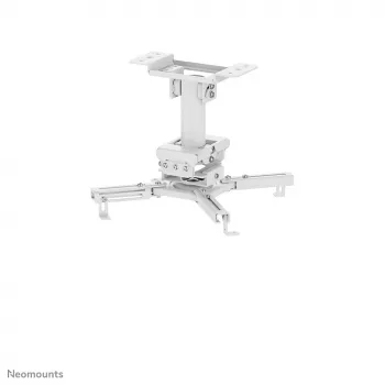 Suporte de teto para projetor Neomounts CL25-530WH1 — totalmente móvel, carga máx. 45 kg, altura 25,5 cm, branco