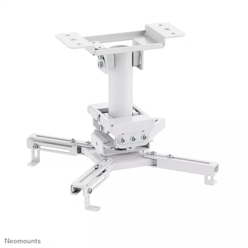 Suporte de teto para projetor Neomounts CL25-530WH1 — totalmente móvel, carga máx. 45 kg, altura 25,5 cm, branco