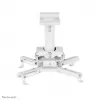 Suporte de teto para projetor Neomounts CL25-530WH1 — totalmente móvel, carga máx. 45 kg, altura 25,5 cm, branco