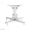 Suporte de teto para projetor Neomounts CL25-530WH1 — totalmente móvel, carga máx. 45 kg, altura 25,5 cm, branco