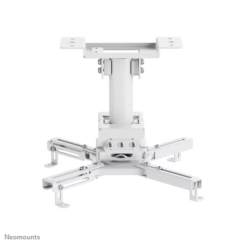 Suporte de teto para projetor Neomounts CL25-530WH1 — totalmente móvel, carga máx. 45 kg, altura 25,5 cm, branco