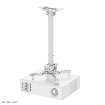 Suporte de teto para projetor Neomounts CL25-540WH1 – h 60,5–90,5 cm – montagem fácil – totalmente móvel