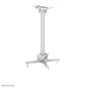Suporte de teto para projetor Neomounts CL25-540WH1 – h 60,5–90,5 cm – montagem fácil – totalmente móvel