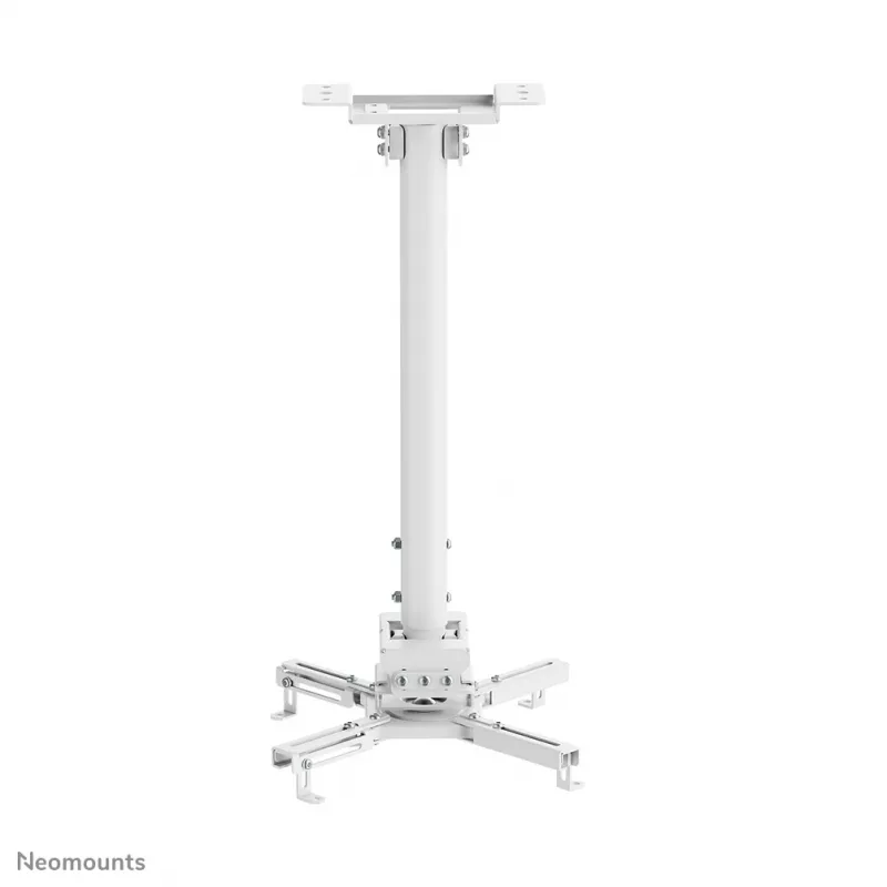 Suporte de teto para projetor Neomounts CL25-540WH1 – h 60,5–90,5 cm – montagem fácil – totalmente móvel