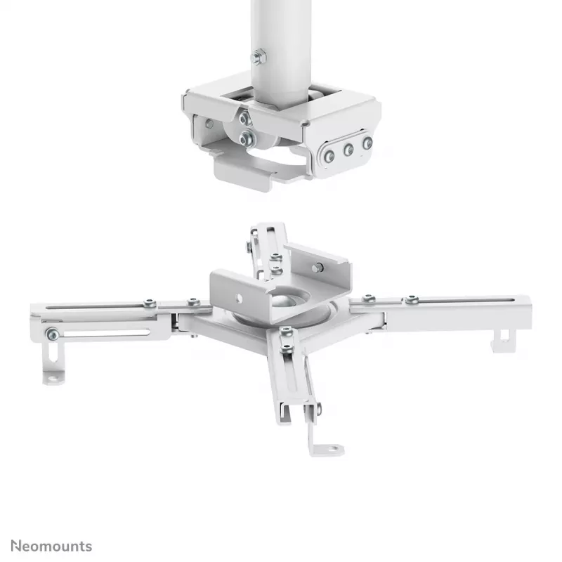Suporte de teto para projetor Neomounts CL25-540WH1 – h 60,5–90,5 cm – montagem fácil – totalmente móvel