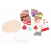 Bolo de brincar magnético MALIK MalBlo Magnetic – conjunto de bolo para jogo de faz de conta com peças magnéticas e acessórios