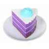 Bolo de brincar magnético MALIK MalBlo Magnetic – conjunto de bolo para jogo de faz de conta com peças magnéticas e acessórios