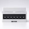 Contador de energia trifásico para calha DIN QOLTEC 50978 — 400 V, 100 A