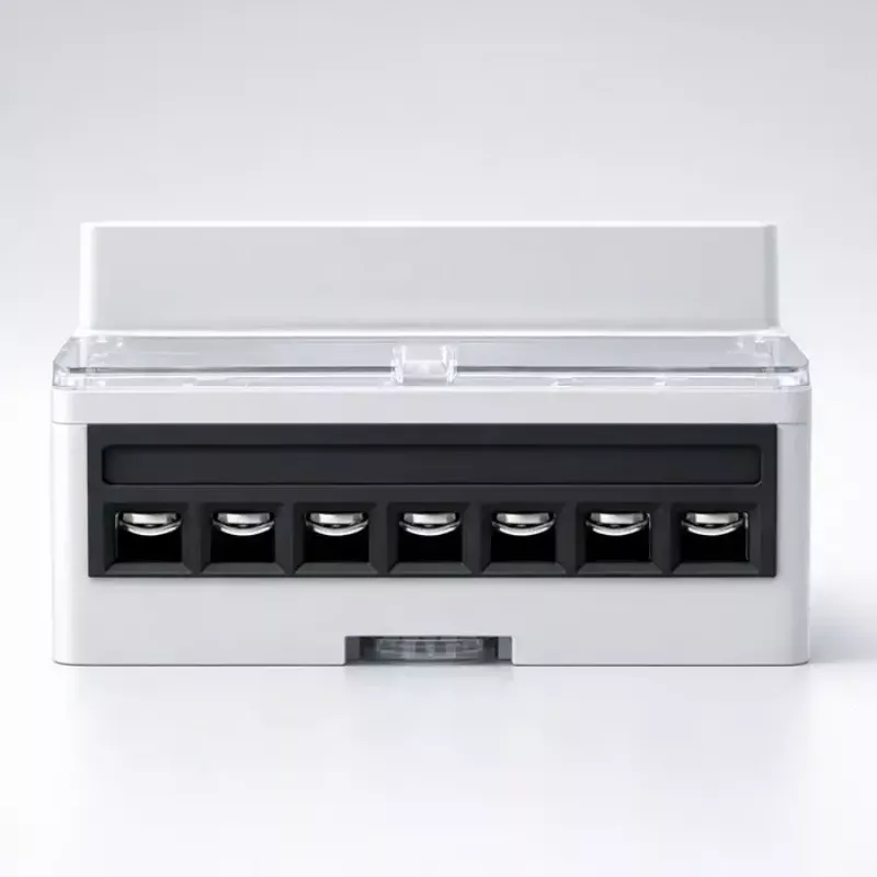 Contador de energia trifásico para calha DIN QOLTEC 50978 — 400 V, 100 A