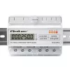 Contador de energia trifásico para calha DIN QOLTEC 50978 — 400 V, 100 A