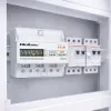 Contador de energia trifásico para calha DIN QOLTEC 50978 — 400 V, 100 A