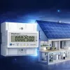 Contador de energia trifásico QOLTEC 50980 — 400 V, 100 A com reset