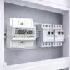 Contador de energia trifásico QOLTEC 50980 — 400 V, 100 A com reset