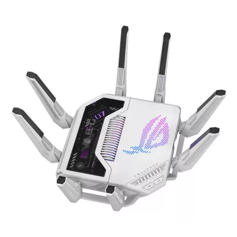 Router WLAN ASUS ROG Rapture GT-BE19000AI 10 Gigabit Ethernet Tri-Band (2,4 GHz / 5 GHz / 6 GHz) branco