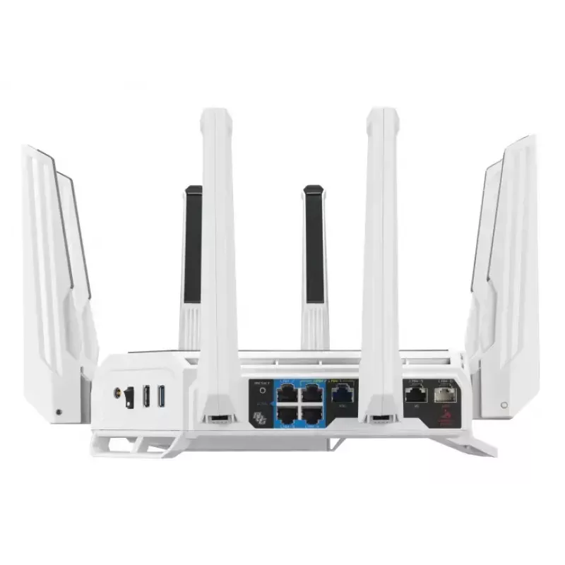 Router WLAN ASUS ROG Rapture GT-BE19000AI 10 Gigabit Ethernet Tri-Band (2,4 GHz / 5 GHz / 6 GHz) branco