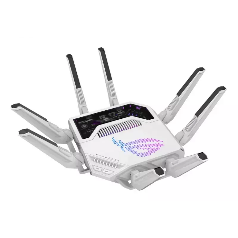Router WLAN ASUS ROG Rapture GT-BE19000AI 10 Gigabit Ethernet Tri-Band (2,4 GHz / 5 GHz / 6 GHz) branco