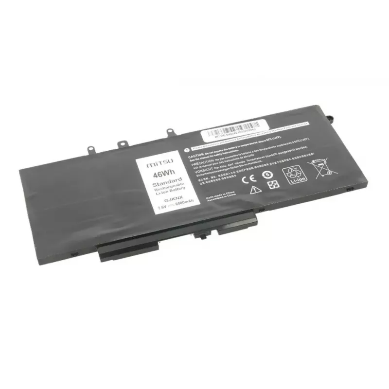 Bateria de portátil recarregável MITSU 5BM335 para Dell, 6000 mAh