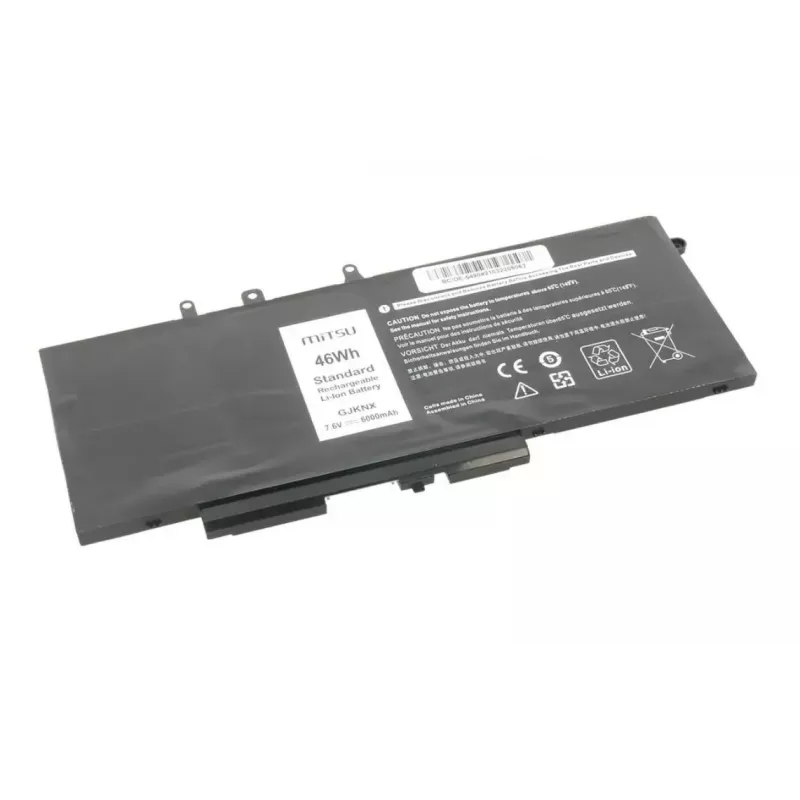 Bateria de portátil recarregável MITSU 5BM335 para Dell, 6000 mAh