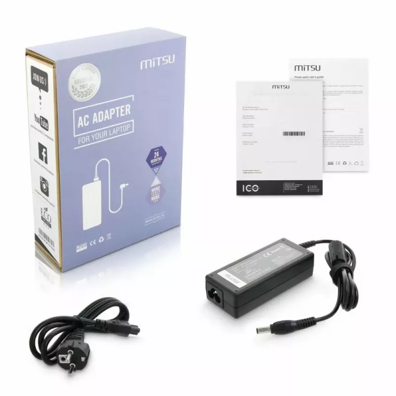 Fonte de alimentação MITSU para Samsung 19V 3,16A (modelo 5ZM050)