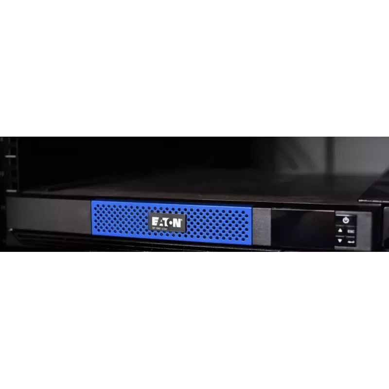 Fonte de alimentação ininterrupta Eaton 5P1550GR-L 1,55 kVA 1100 W 6x saídas C13 rackmount LCD preto