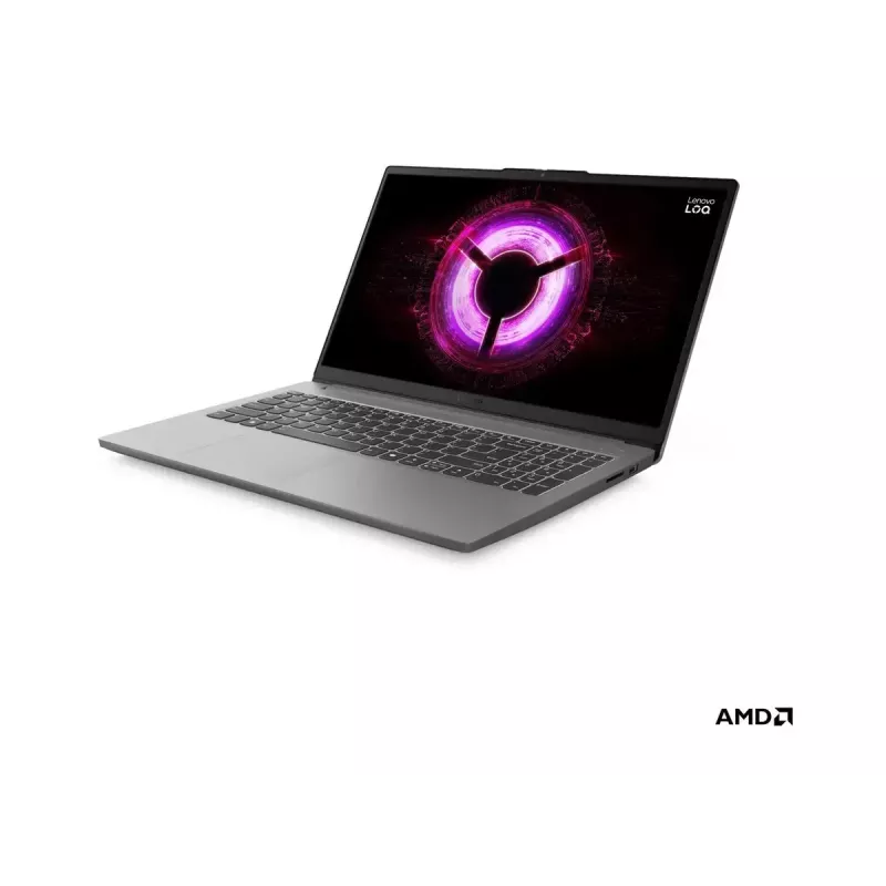 Lenovo LOQ 15ARP10E 39,6 cm (15,6 inch) FHD IPS Luna Grey — AMD Ryzen 7 7735HS, 16 GB DDR5, 512 GB SSD, NVIDIA RTX 4050 6 GB, Win11 Home