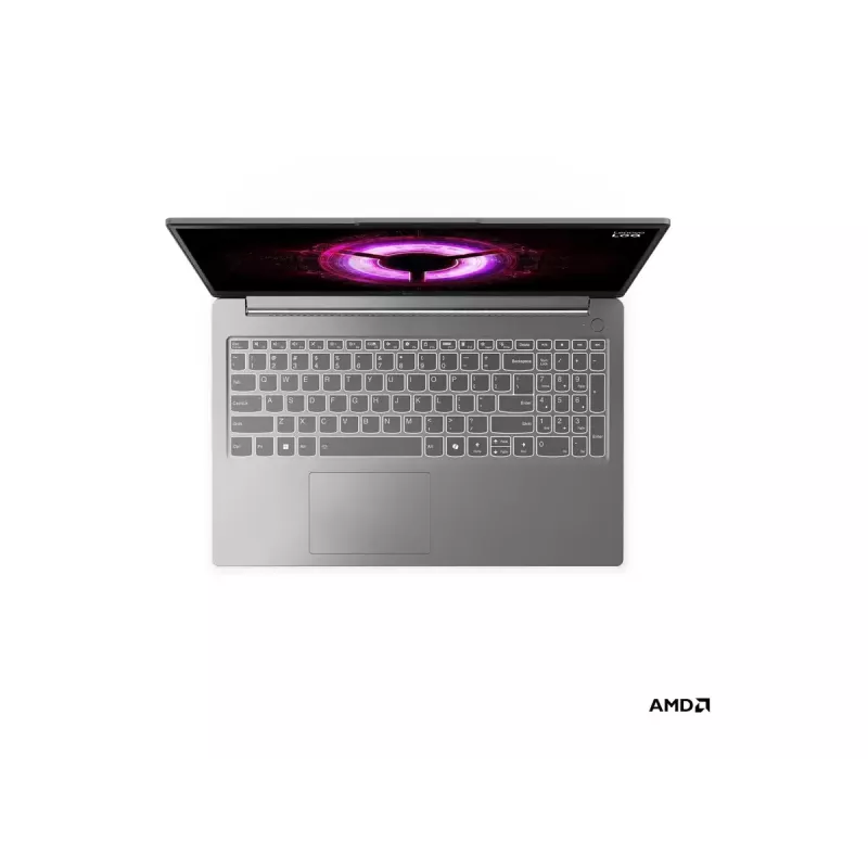 Lenovo LOQ 15ARP10E 39,6 cm (15,6 inch) FHD IPS Luna Grey — AMD Ryzen 7 7735HS, 16 GB DDR5, 512 GB SSD, NVIDIA RTX 4050 6 GB, Win11 Home