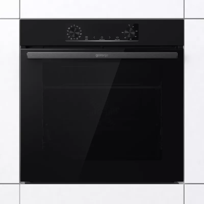 Forno elétrico Gorenje BOS6737E06B RAL9005, Grande, Elétrico, 77 l, 77 l, 2300 W, 300 °C
