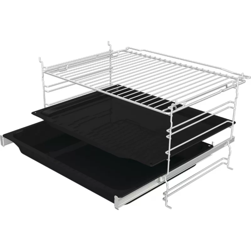 Forno elétrico Gorenje BOS6737E06B RAL9005, Grande, Elétrico, 77 l, 77 l, 2300 W, 300 °C