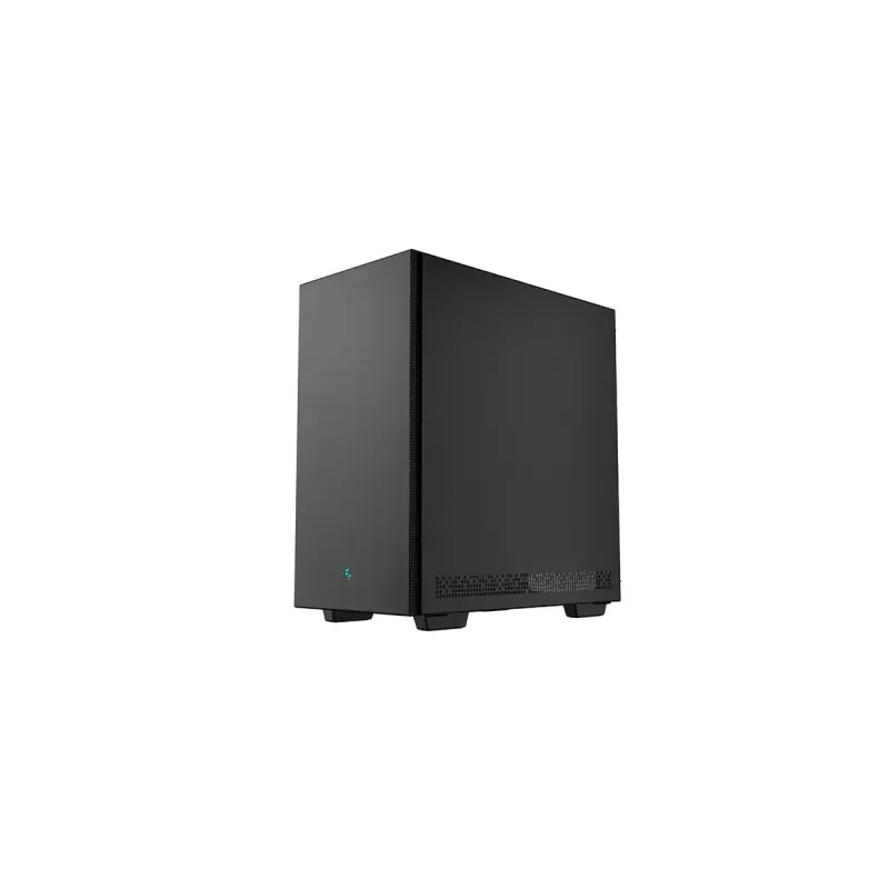 Caixa de PC DeepCool CH510 Midi Tower preta — vidro temperado, microATX/ATX, suporta radiadores de 360 mm à frente/em cima, comprimento máximo de GPU 38 cm, fonte de alimentação em baixo, 7 slots de expansão