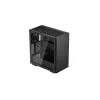 Caixa de PC DeepCool CH510 Midi Tower preta — vidro temperado, microATX/ATX, suporta radiadores de 360 mm à frente/em cima, comprimento máximo de GPU 38 cm, fonte de alimentação em baixo, 7 slots de expansão