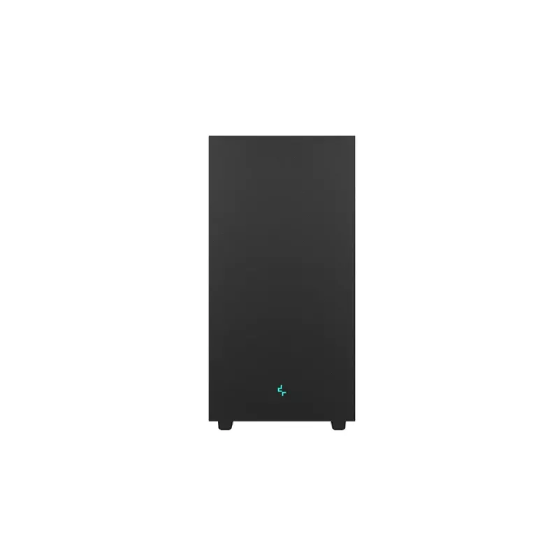 Caixa de PC DeepCool CH510 Midi Tower preta — vidro temperado, microATX/ATX, suporta radiadores de 360 mm à frente/em cima, comprimento máximo de GPU 38 cm, fonte de alimentação em baixo, 7 slots de expansão
