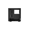 Caixa de PC DeepCool CH510 Midi Tower preta — vidro temperado, microATX/ATX, suporta radiadores de 360 mm à frente/em cima, comprimento máximo de GPU 38 cm, fonte de alimentação em baixo, 7 slots de expansão