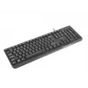 Teclado USB com fio NATEC NKL-1151 — preto, layout CZ-SK (eslovaco), 104 teclas, cabo USB, cabo de 1,8 m