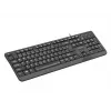 Teclado USB com fio NATEC NKL-1151 — preto, layout CZ-SK (eslovaco), 104 teclas, cabo USB, cabo de 1,8 m