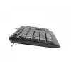 Teclado USB com fio NATEC NKL-1151 — preto, layout CZ-SK (eslovaco), 104 teclas, cabo USB, cabo de 1,8 m