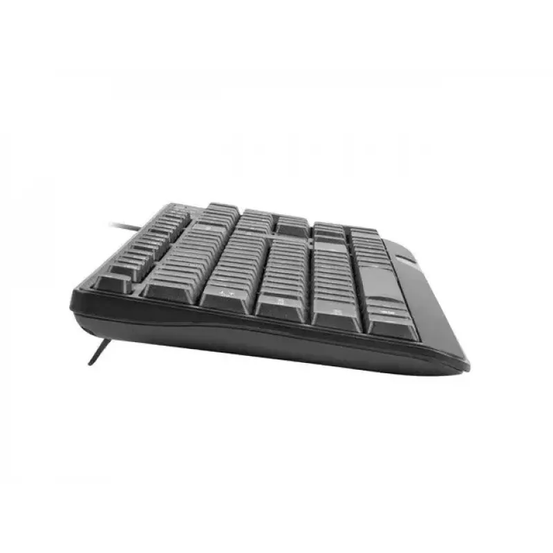 Teclado USB com fio NATEC NKL-1151 — preto, layout CZ-SK (eslovaco), 104 teclas, cabo USB, cabo de 1,8 m