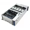 Servidor rack ASUS ESC8000A-E13 (4U) prateado – LGA 6096, AMD EPYC, DDR5, até 3 TB, 24 DIMM, 2× CPU, fonte de alimentação 3200 W