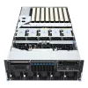 Servidor rack ASUS ESC8000A-E13 (4U) prateado – LGA 6096, AMD EPYC, DDR5, até 3 TB, 24 DIMM, 2× CPU, fonte de alimentação 3200 W
