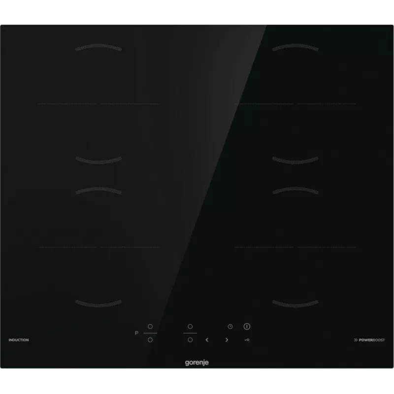 Placa de indução encastrável Gorenje GI6401BSCE preta 59 cm zonas 4 zona(s)