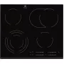 Placa de cozinha Electrolux EHF6547FXK preta de encastrar 4 zona(s)