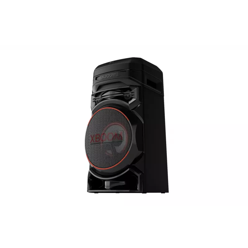 Coluna de festa LG XBOOM RNC5 — 2.0 canais, 2 vias, Bluetooth 4.0 (AAC/SBC), USB-A, FM, LED RGB, 13,8 kg