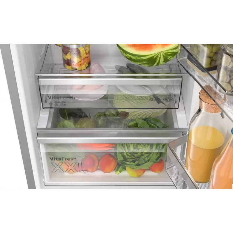 Frigorífico combinado Bosch Serie 6 KGN39LBCF de instalação livre 363 L preto