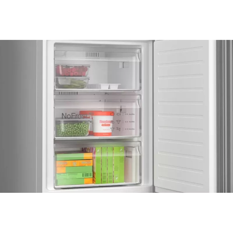 Frigorífico combinado Bosch Serie 6 KGN39LBCF de instalação livre 363 L preto