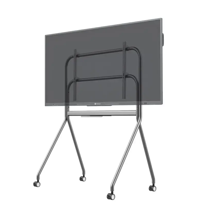 Suporte móvel com rodas AG Neovo FMC-07 para ecrãs de 55–86 polegadas, alumínio, carga de 100 kg, VESA 400x200–900x600