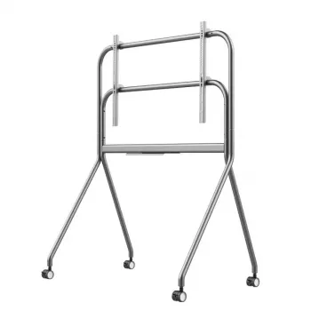Suporte móvel com rodas AG Neovo FMC-07 para ecrãs de 55–86 polegadas, alumínio, carga de 100 kg, VESA 400x200–900x600