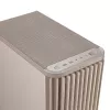 Caixa de PC ASUS ProArt PA401 Wood Edition Beige — Mid-Tower, painel frontal em metal