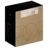 Caixa de PC ASUS ProArt PA401 Wood Edition Beige — Mid-Tower, painel frontal em metal
