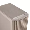 Caixa de PC ASUS ProArt PA401 Wood Mesh PWM Beige — ATX, madeira, 2×160 mm frente, 1×120 mm traseira, 2×3,5 polegadas + 2×2,5 polegadas baías