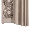 Caixa de PC ASUS ProArt PA401 Wood Mesh PWM Beige — ATX, madeira, 2×160 mm frente, 1×120 mm traseira, 2×3,5 polegadas + 2×2,5 polegadas baías